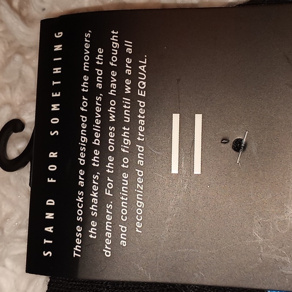 EQUAL MARTIN LUTHER KING JR UNISEX BLUE SOCKS - Picture 3 of 5